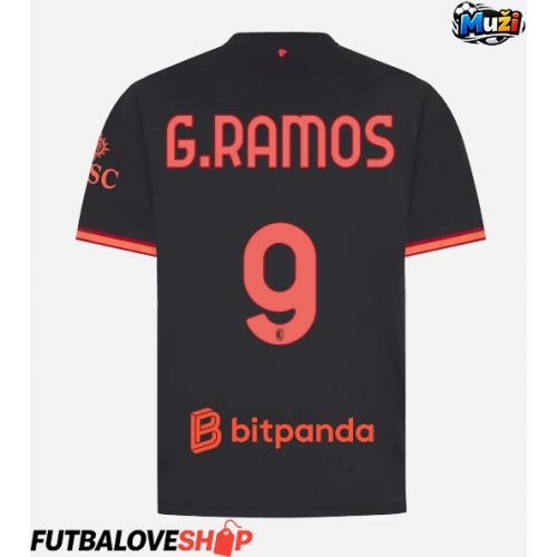 Dres AC Milan Goncalo Ramos #9 Tretina 2026-27 Krátky Rukáv